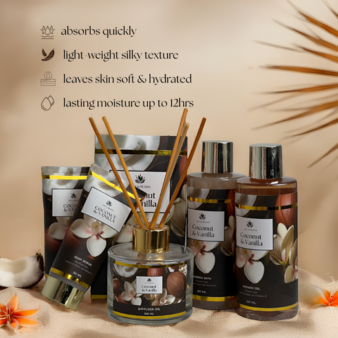 Coconut & Vanilla Luxury Spa Gift Basket