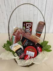 Charcuterie and Cheese Basket