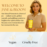 Glow & Bloom  – Yellow Spa Gift Box with Towel Bear