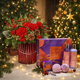 Winter Harmony: Bouquet + Lavender & Bergamot Spa Ritual