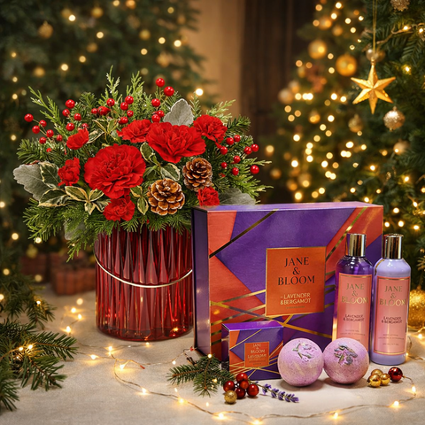 Winter Harmony: Bouquet + Lavender & Bergamot Spa Ritual