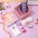 Mother's Day Evening Bloom Spa Gift Set – 6Pc Purple-Themed Bath & Body Treats