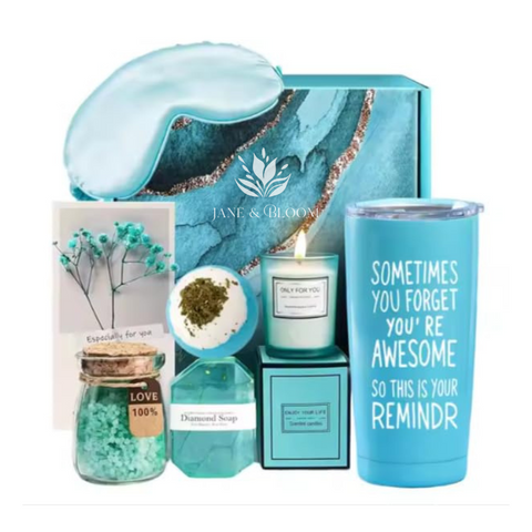 Mother's Day Breathe & Bloom Spa Set – 6Pc Refreshing Green Gift Box
