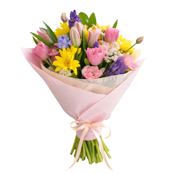 Spring Wrapped Bouquet